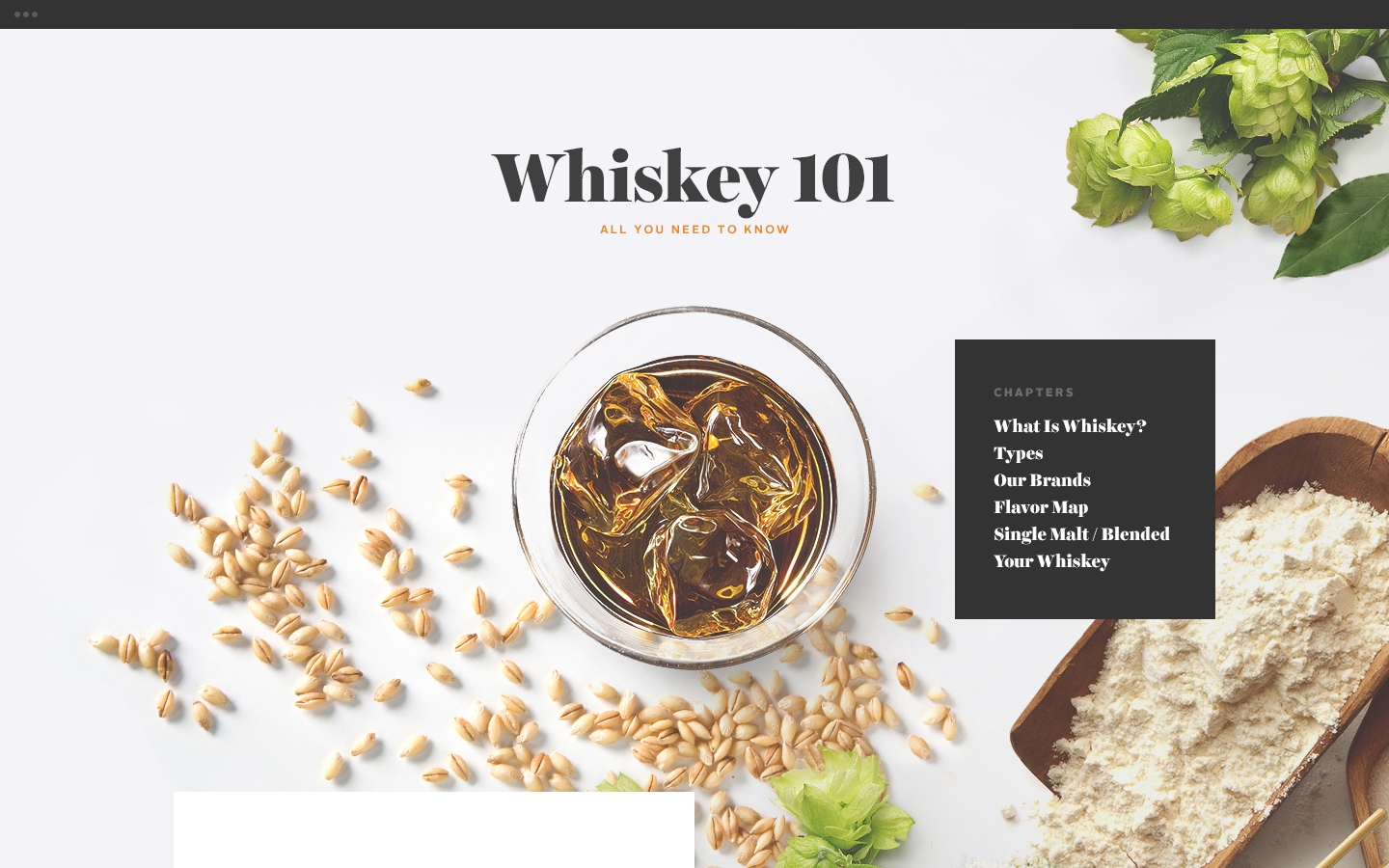 Whiskey 101
