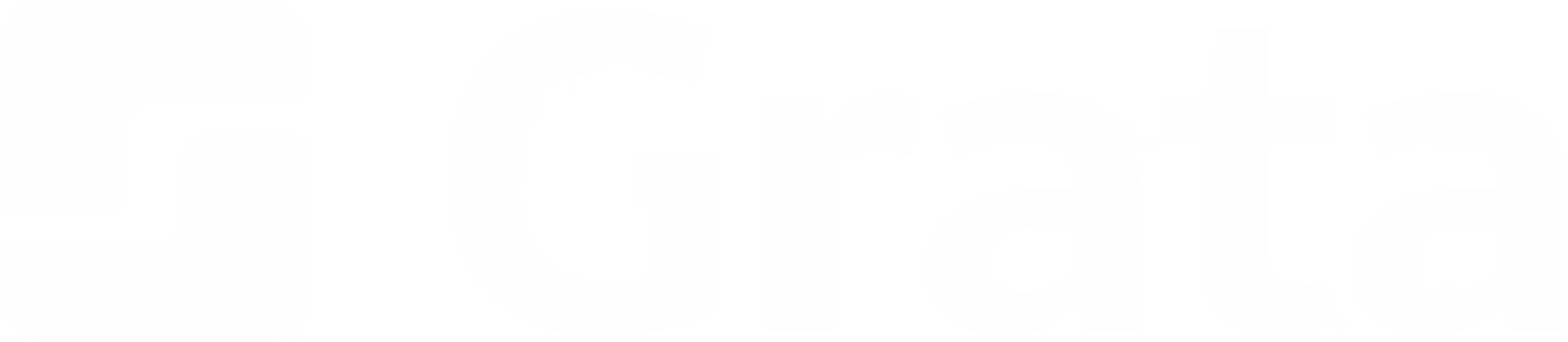 a white letter on a black background