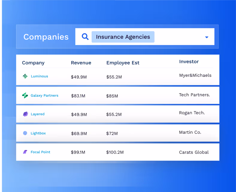 a screenshot of a company website