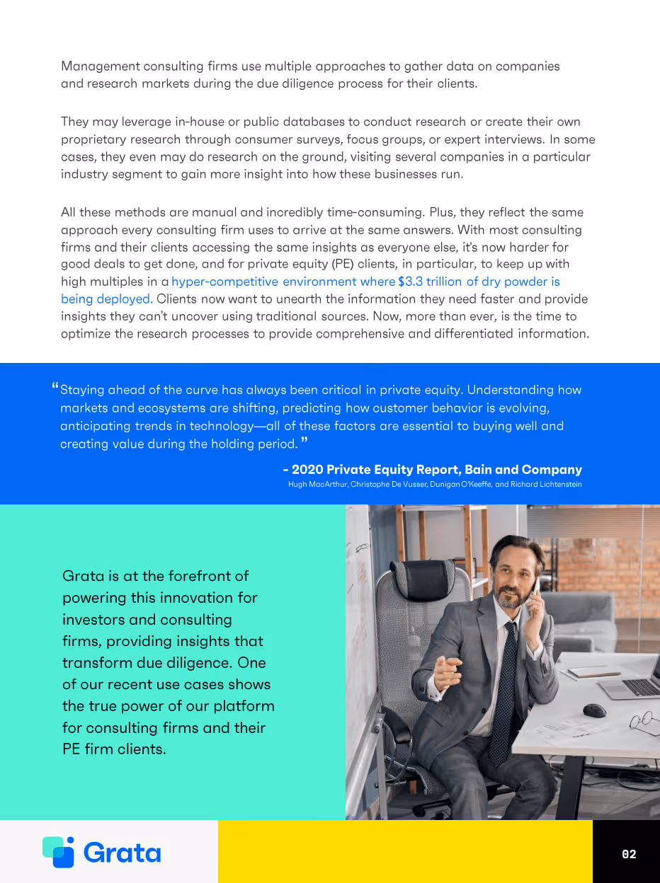 How Consulting Firms Can Innovate The Due Diligence Process Using Grata