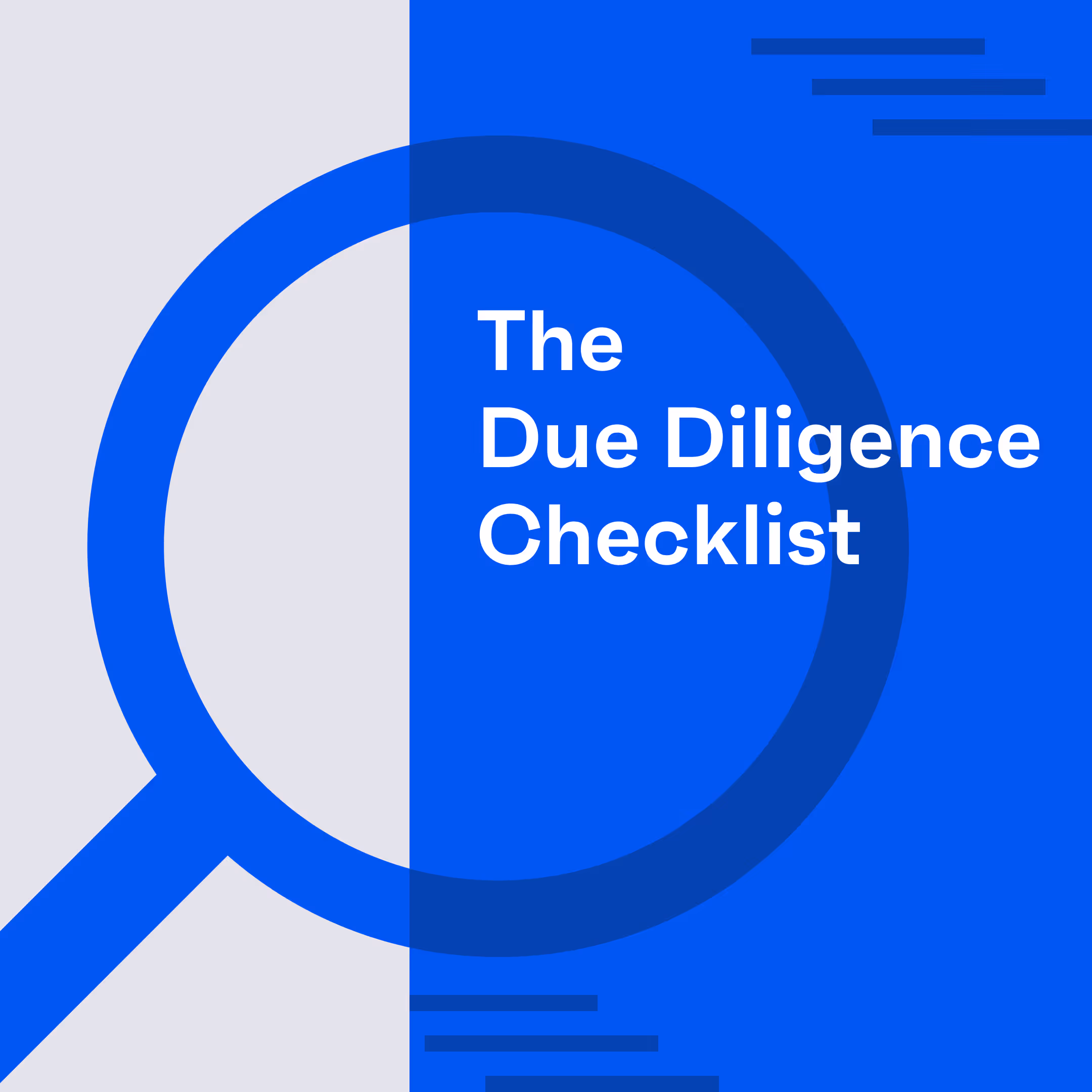 Comprehensive Due Diligence Checklist for 2025
