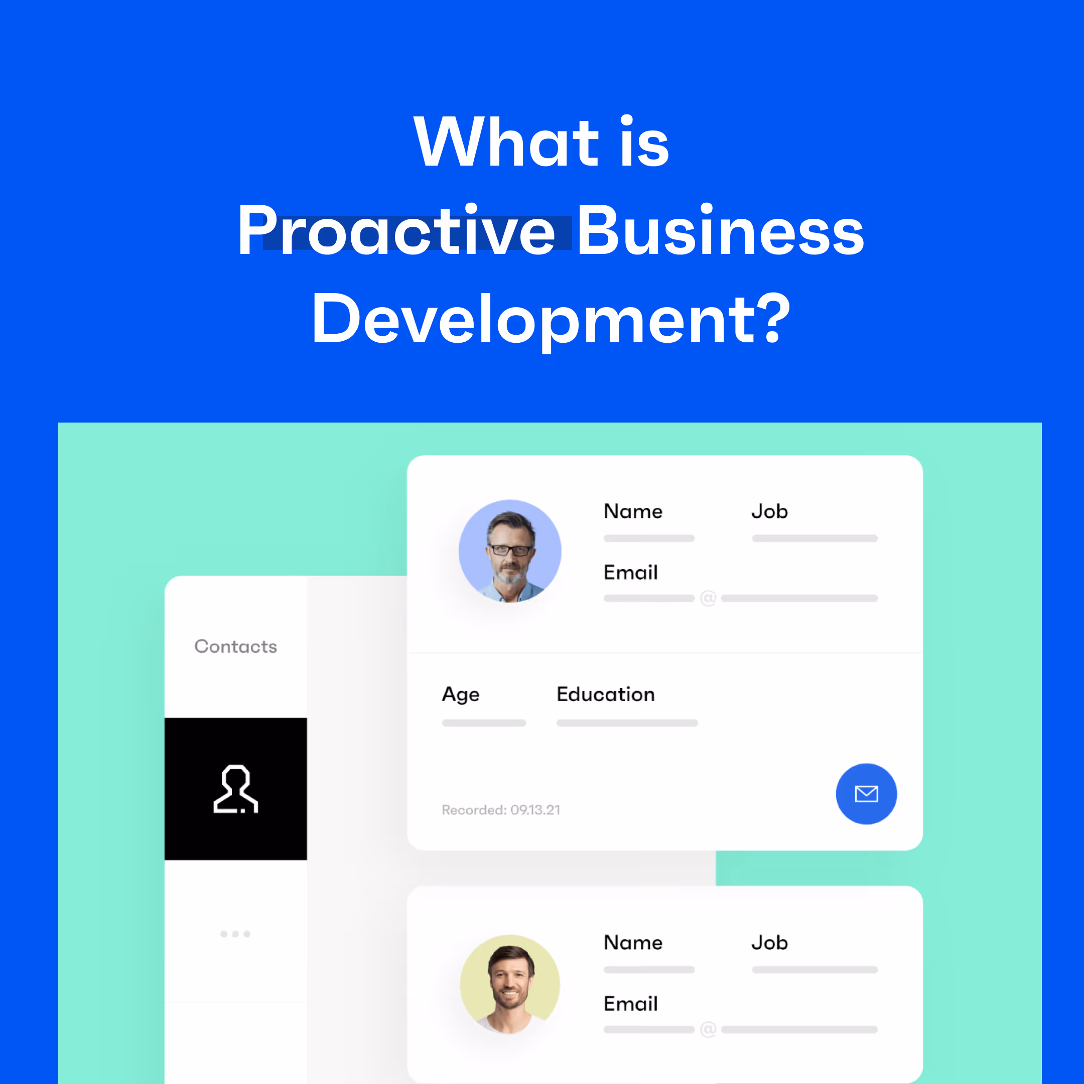 What is Proactive Business Development?