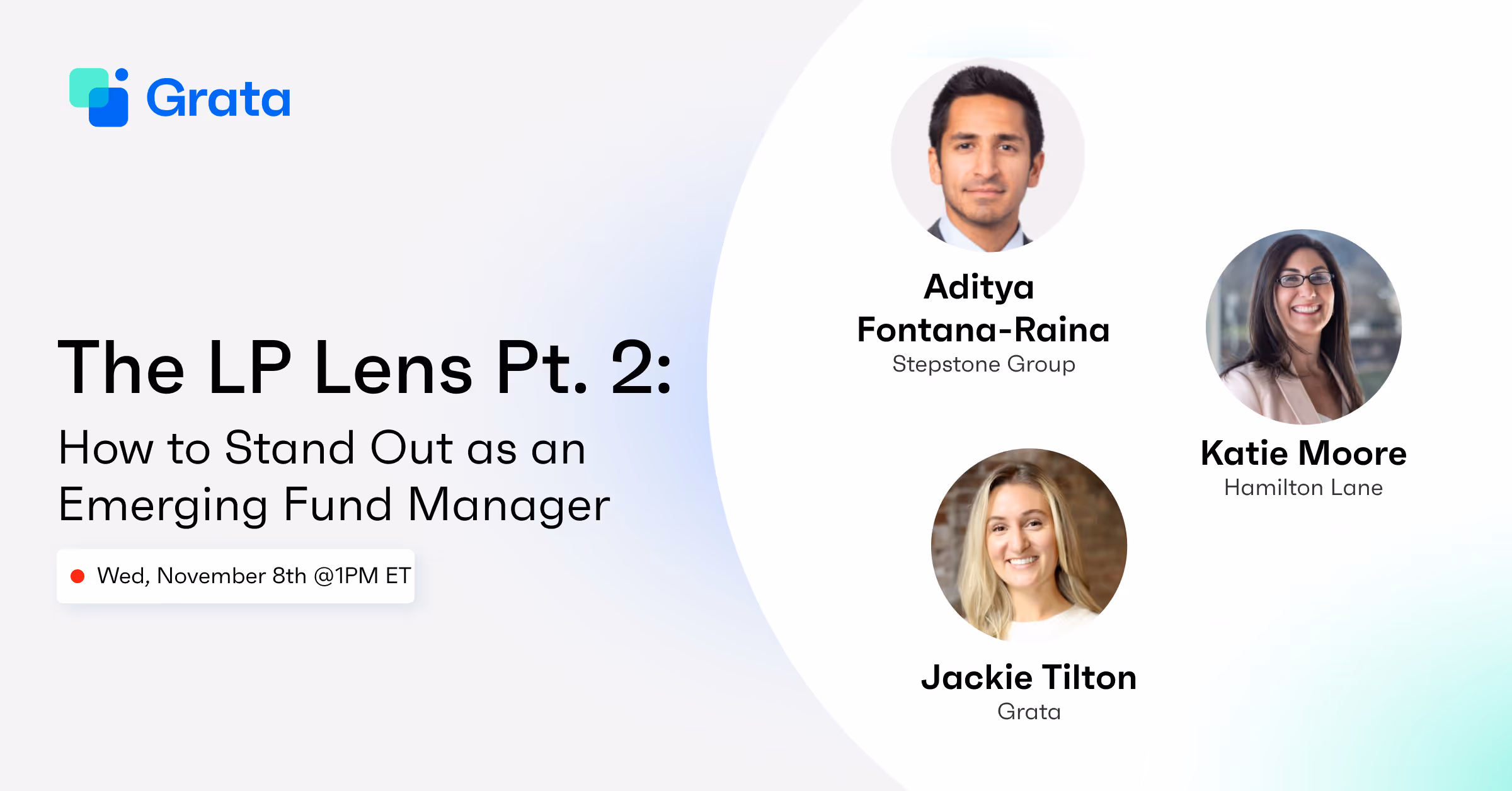 (Webinar) The LP Lens Pt. 2: How to Stand Out as an Emerging Manager