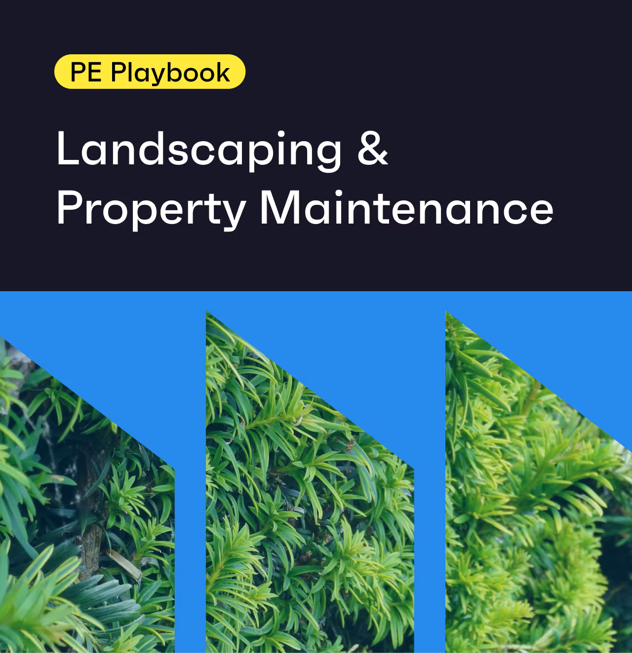 The PE Playbook: Landscaping & Property Maintenance