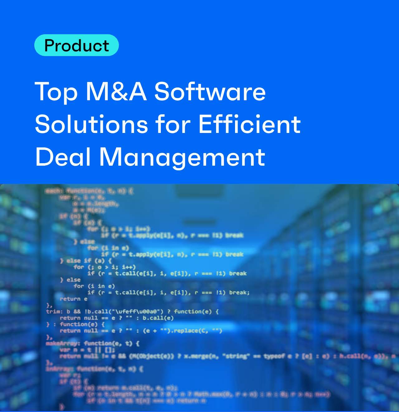 Top M&A Software Solutions for Efficient Deal Management