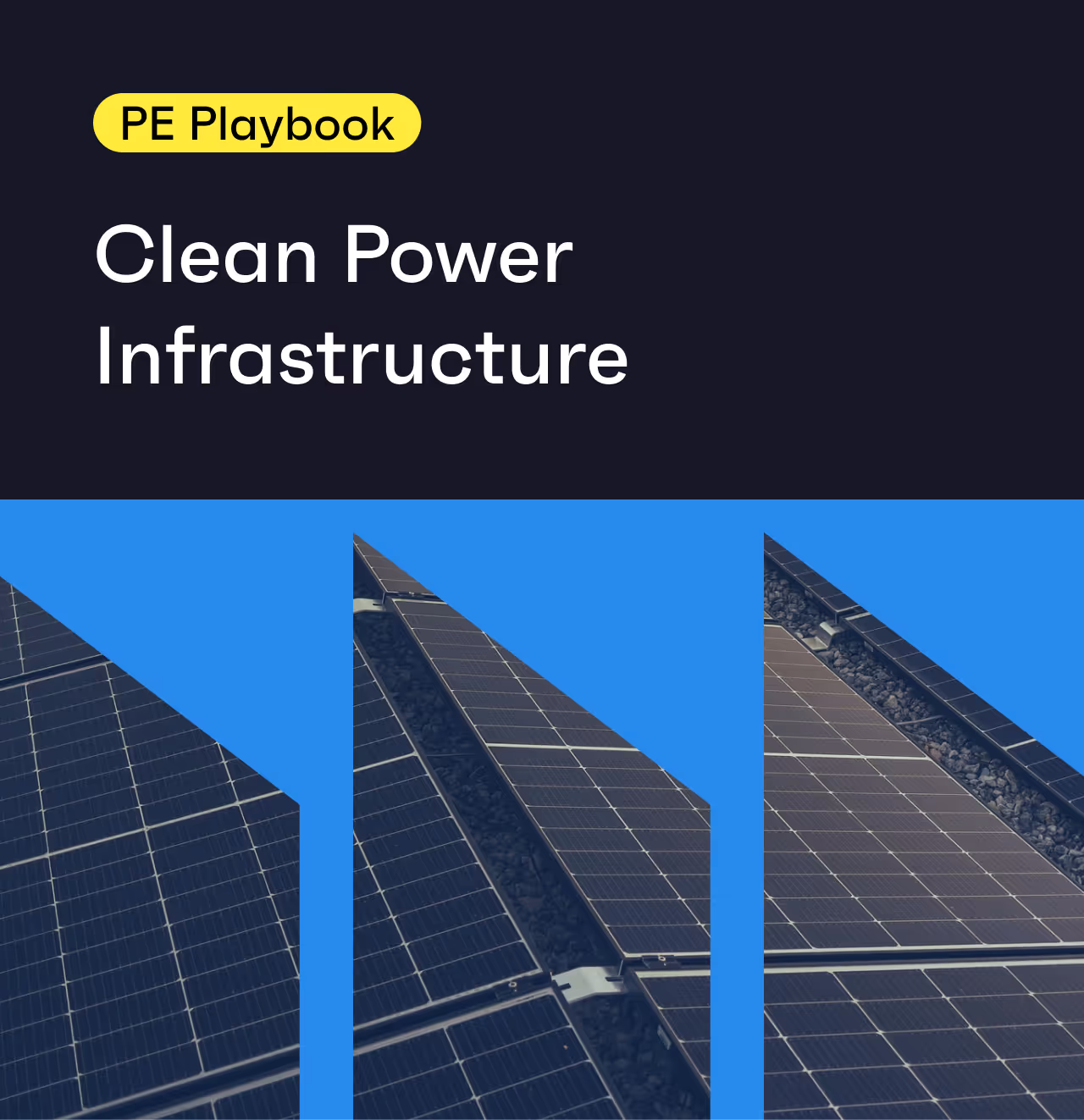 The PE Playbook: Clean Power Infrastructure