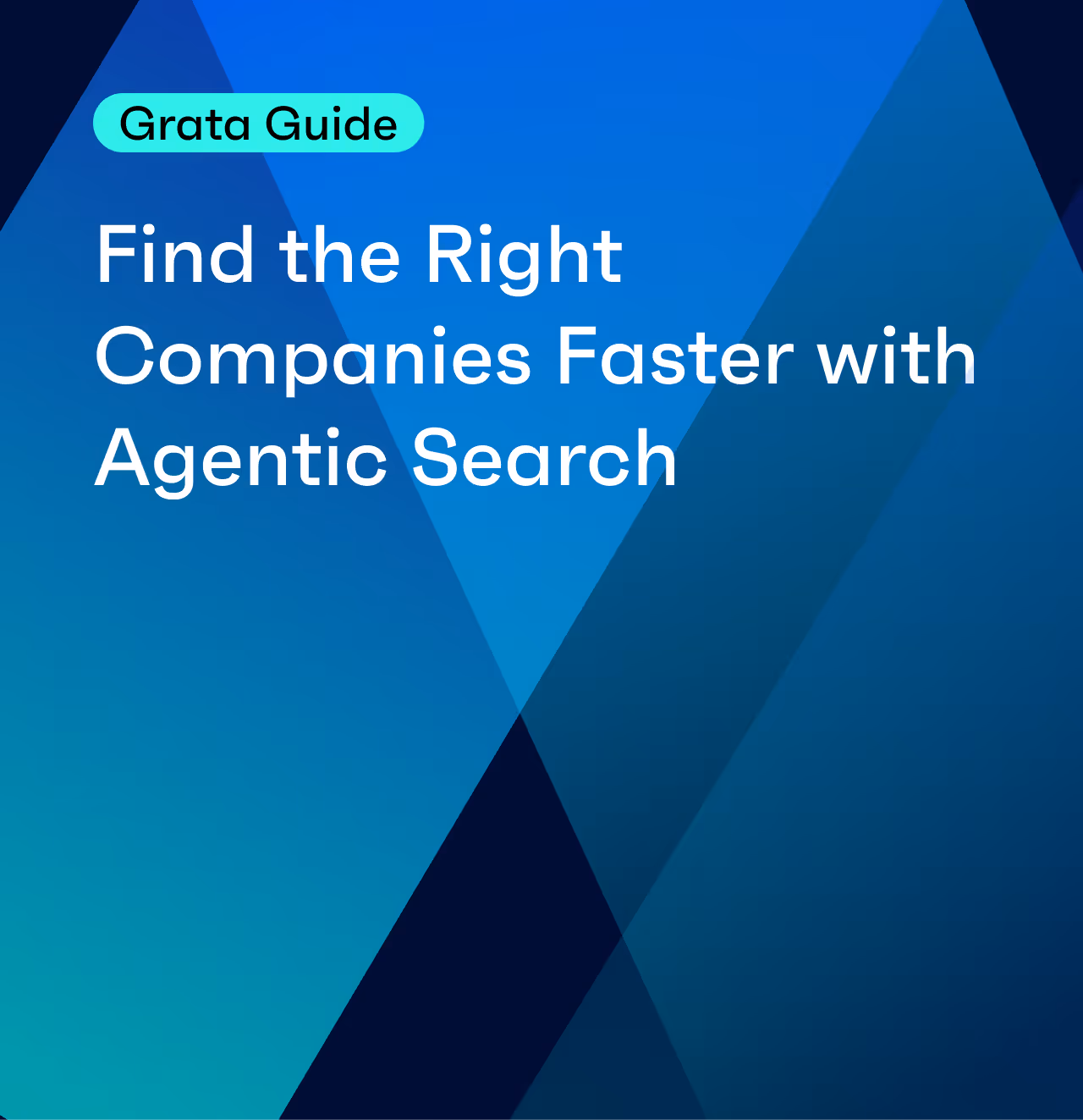 Find the Right Companies Faster with Agentic Search