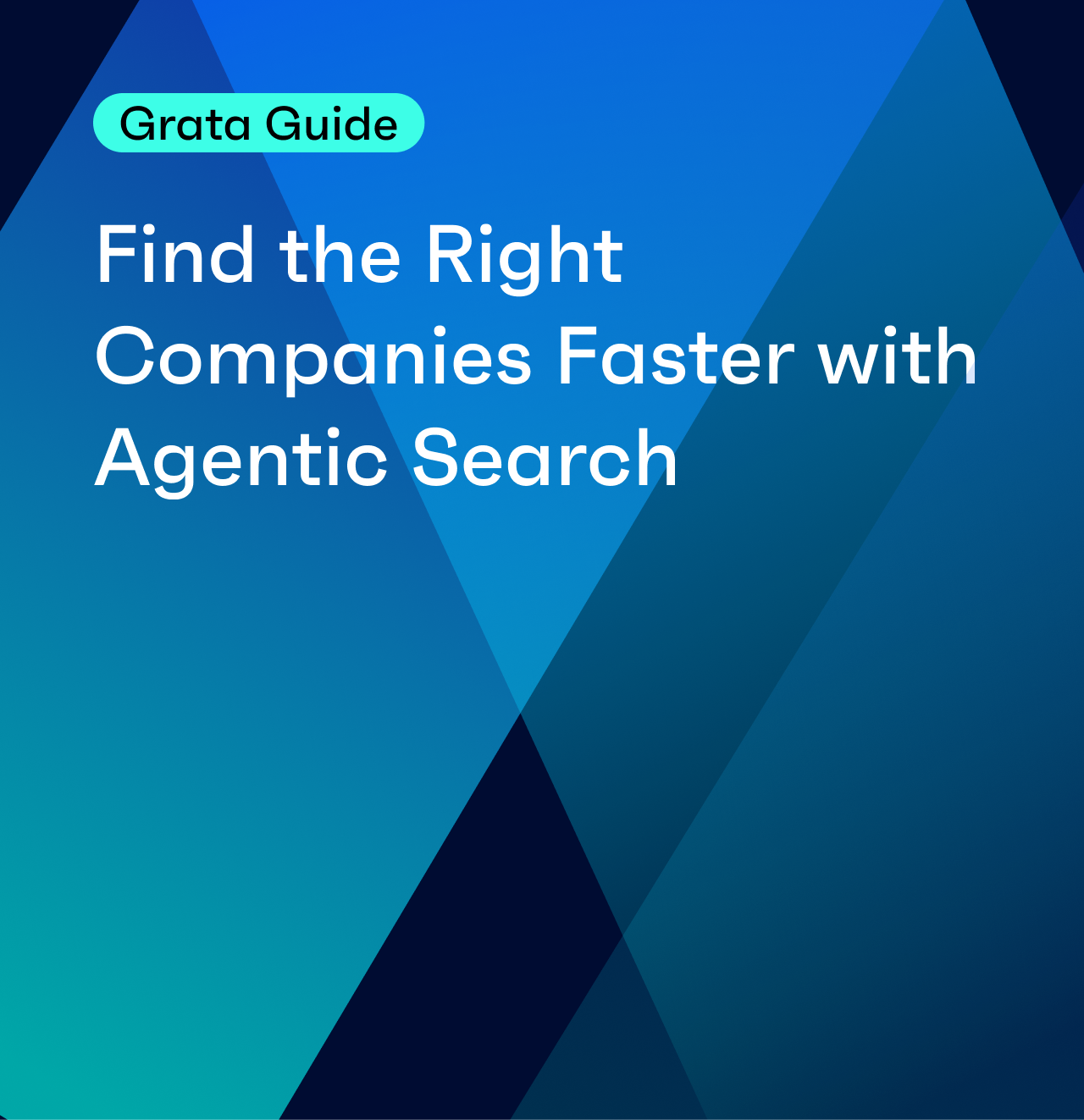 Find the Right Companies Faster with Agentic Search
