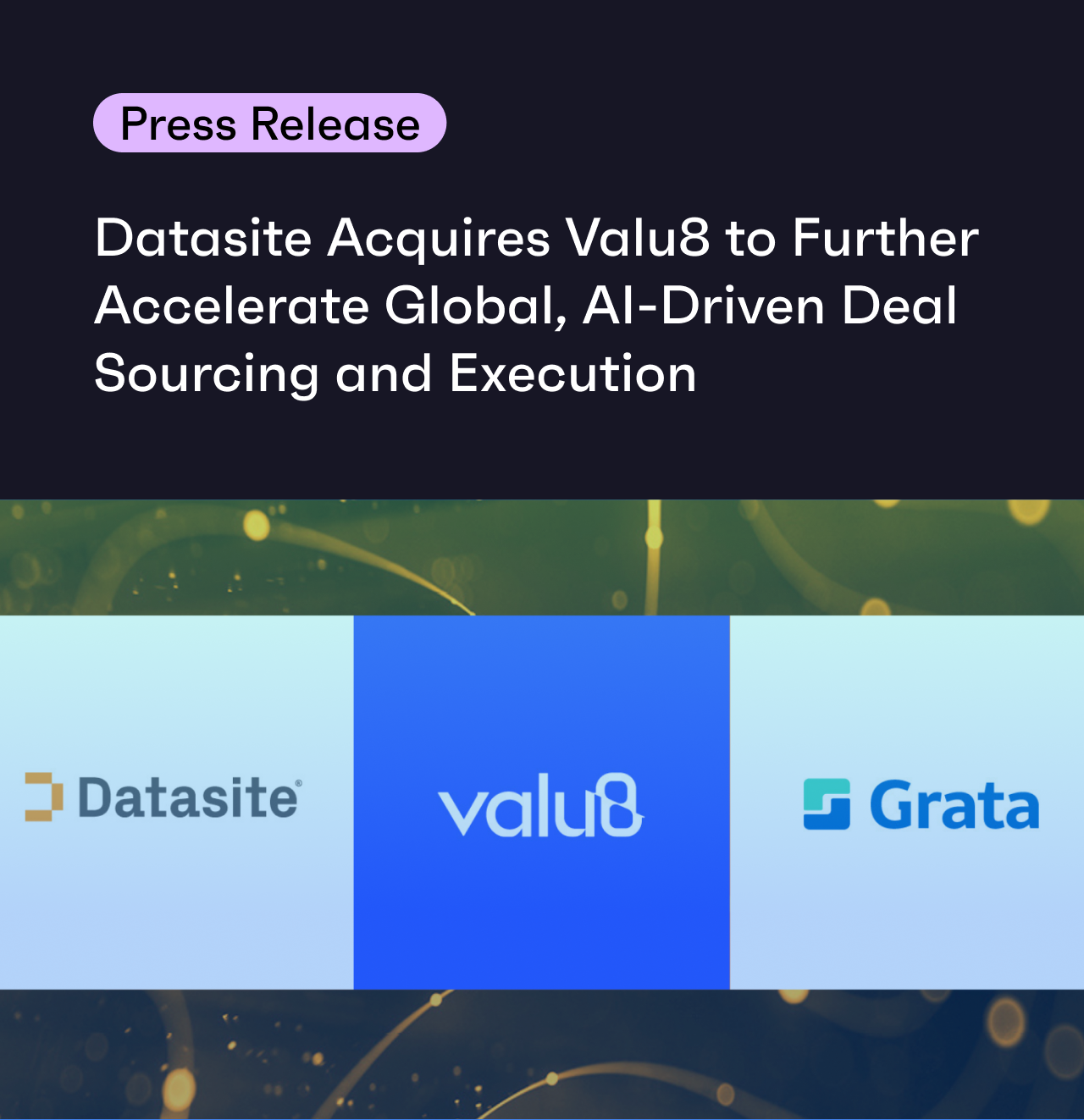 Datasite Acquires Valu8 to Further Accelerate Global, AI-Driven Deal Sourcing and Execution