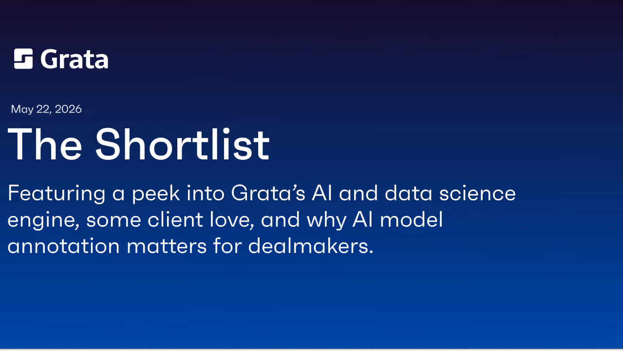 Cultivating Investment-Grade Data 🌱