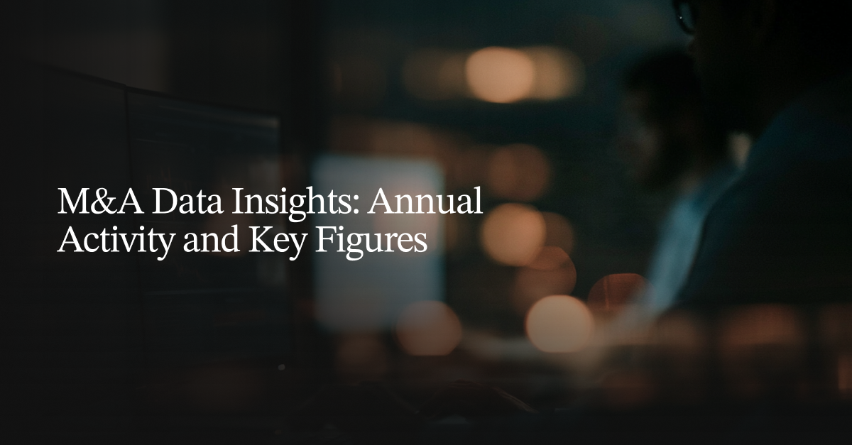 M&A Data Insights: Annual Activity and Key Figures