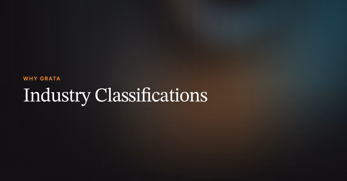 Industry Classifications
