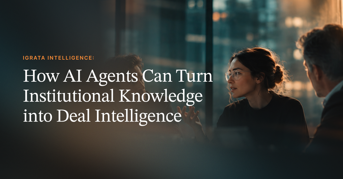 How AI Agents Can Turn Institutional Knowledge into Deal Intelligence 
