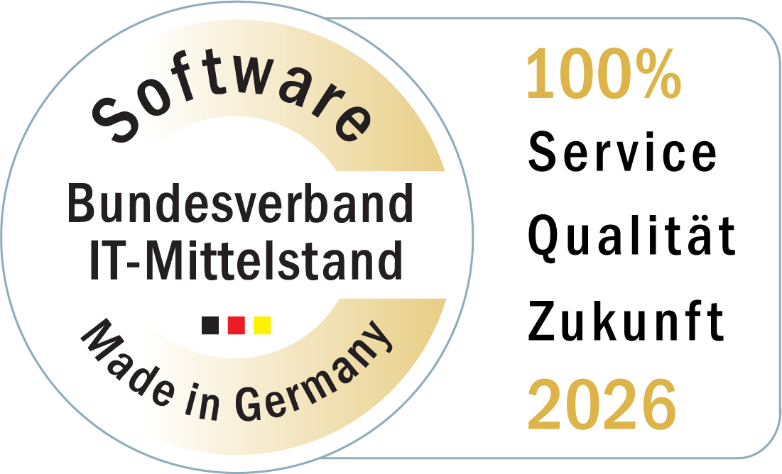 Die QM Software Paul ist geprüft und zertifiziert vom Bundesverband IT-Mittelstand - made in Germany.