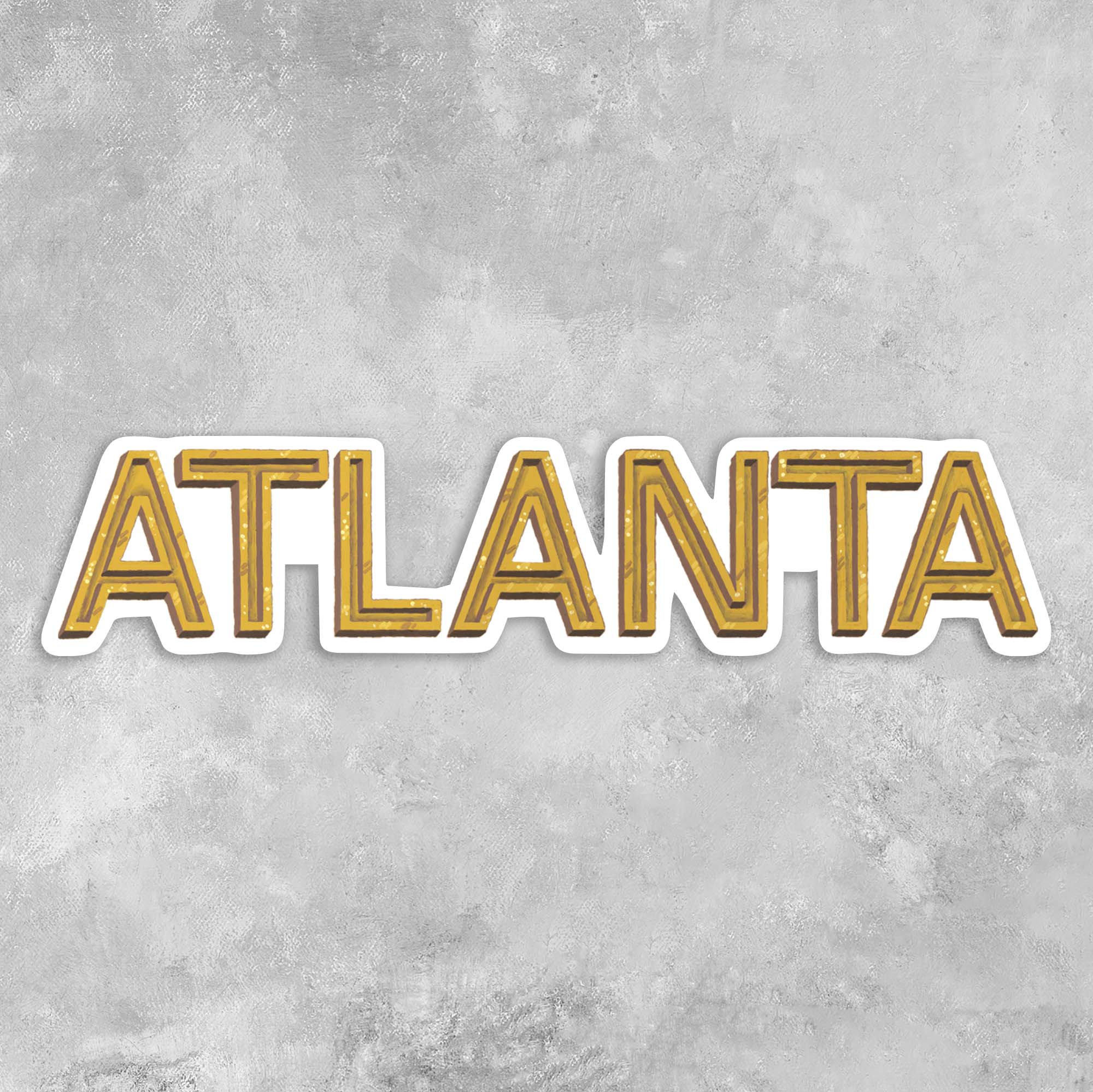 ATLANTA Sticker