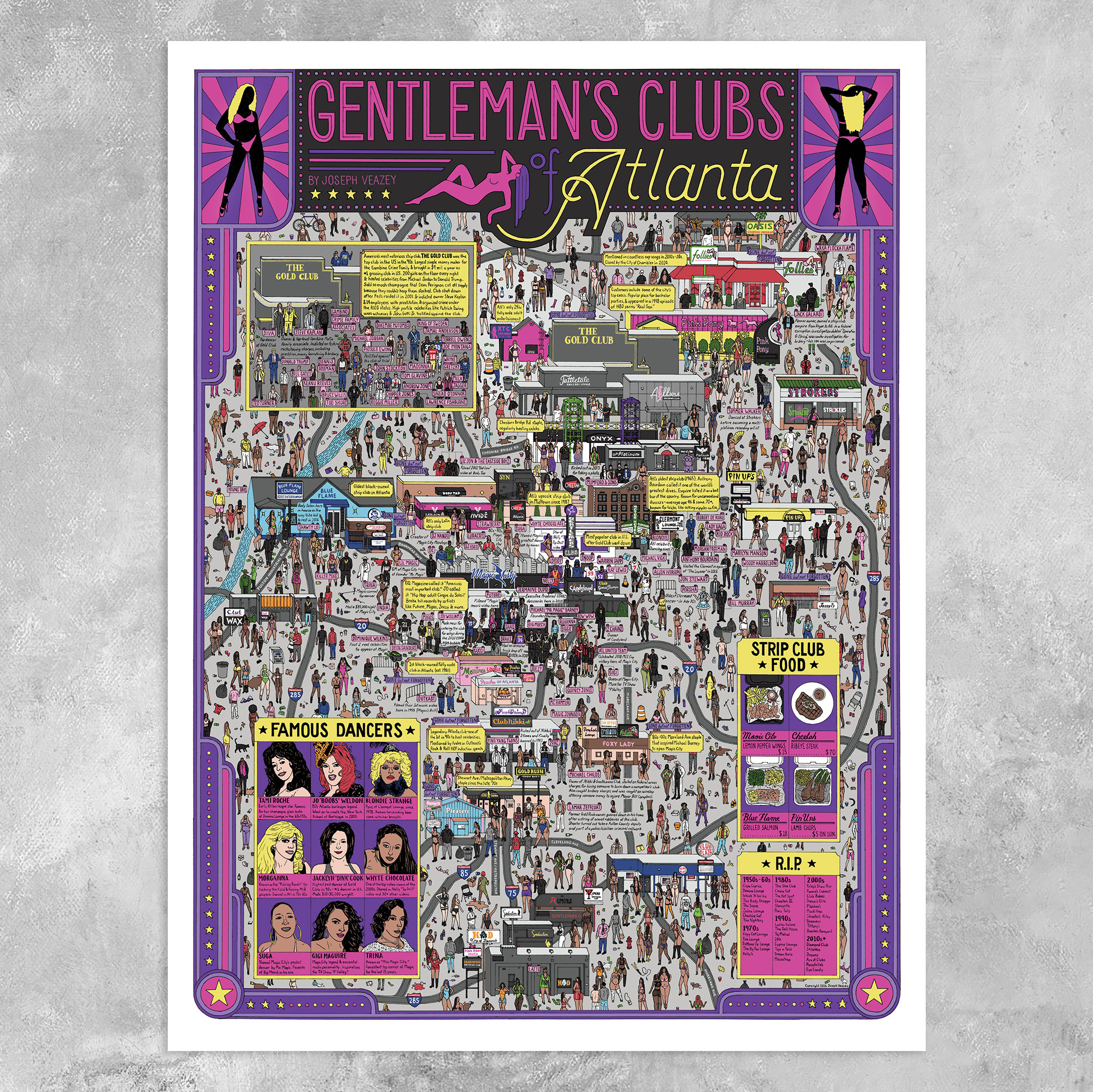 Atlanta Gentlemen's Club Map
