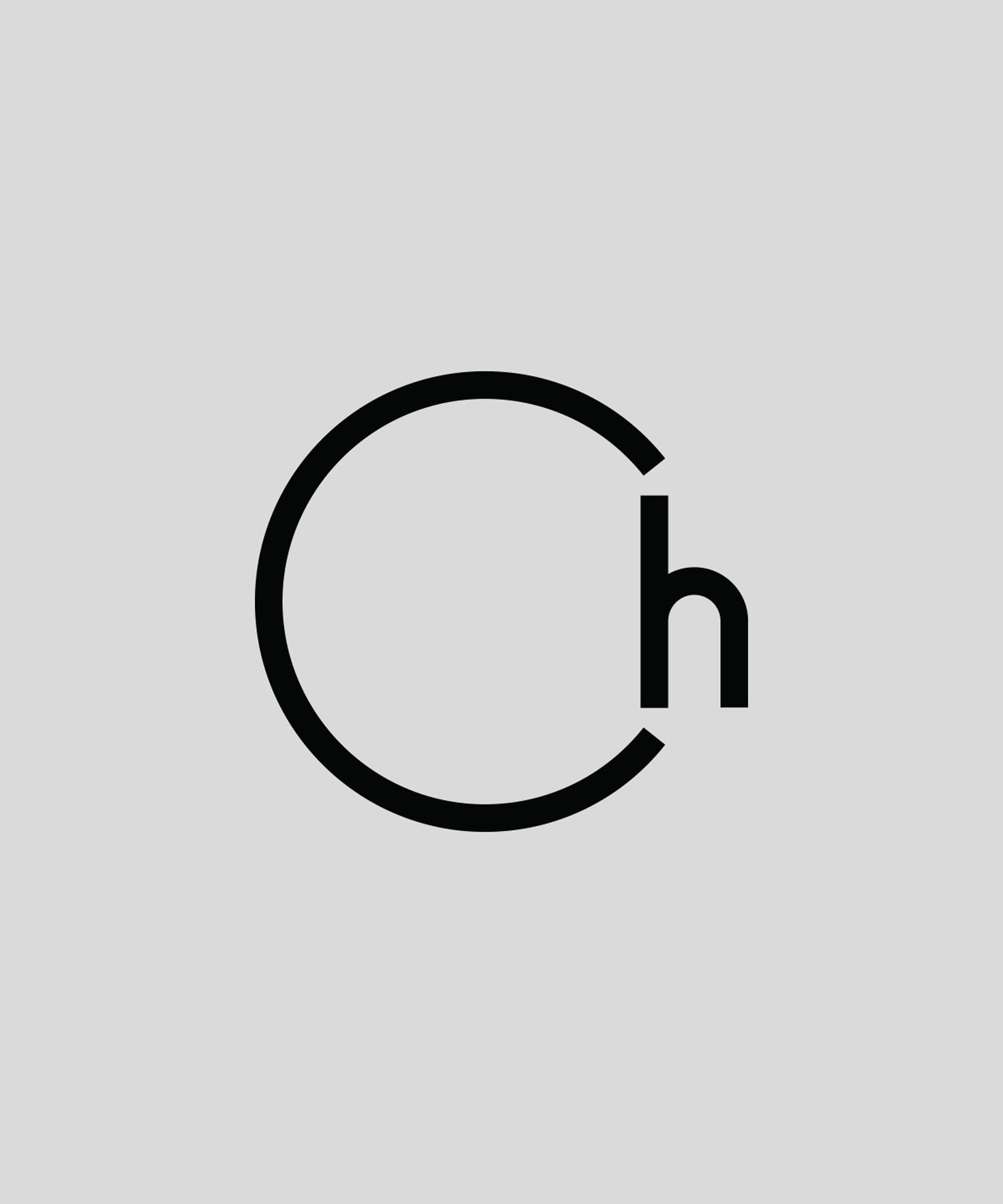 CH logo with gray background