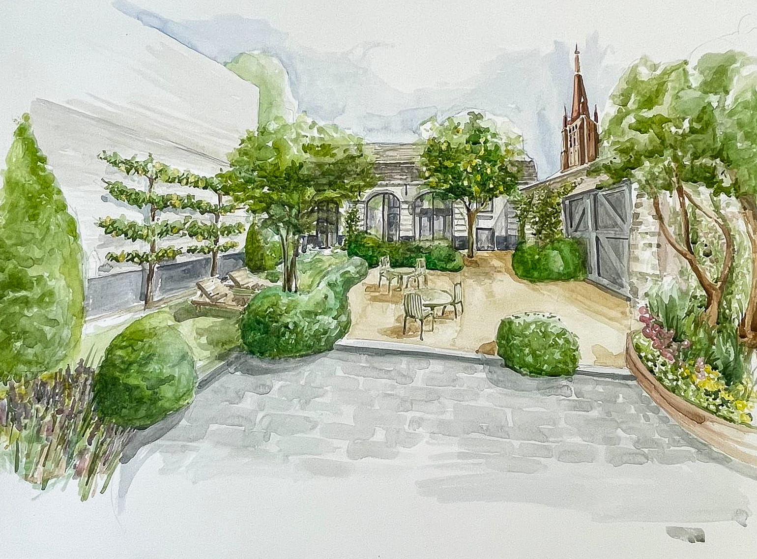 Artistieke impressie van Everelmus Brugge, door Stefaan Ooms