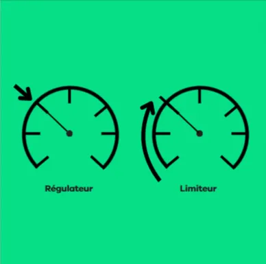 Différence entre régulateur et limiteur de vitesse ?