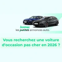 Vous recherchez une voiture d'occasion pas cher en 2026 ?