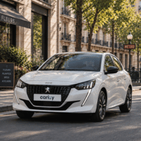 Peugeot 208 en ville, adaptée aux trajets courts