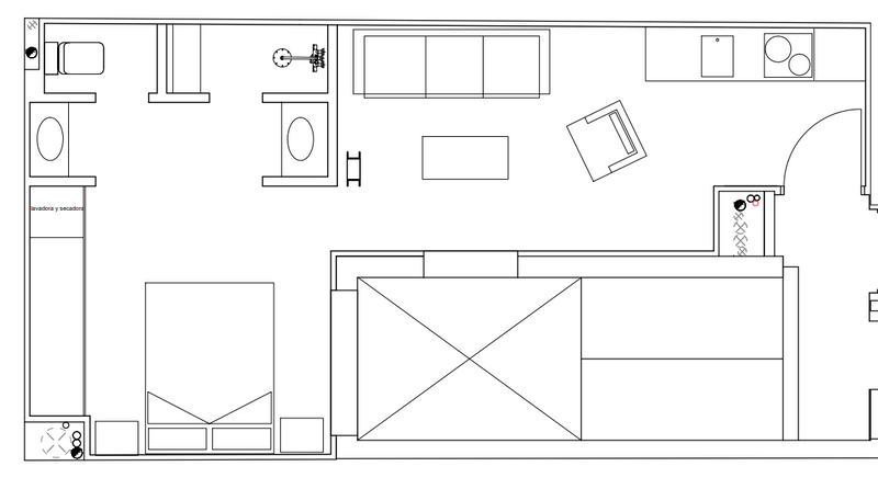 Plan of the apartment