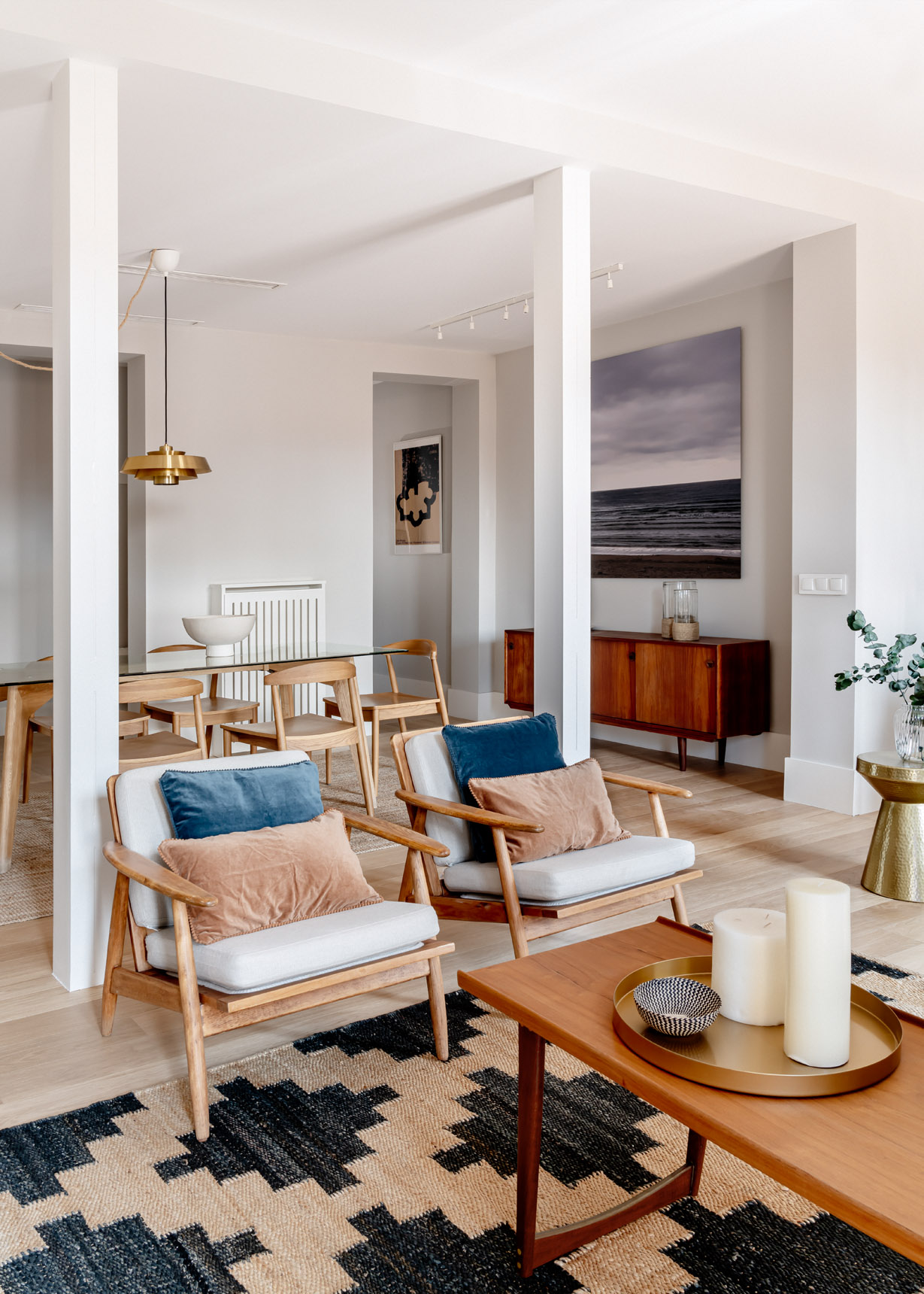 Elegante apartamento exterior con balcones, de 3 dormitorios, junto al Retiro