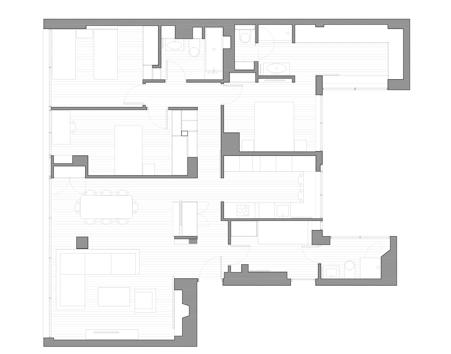 Plano del apartamento