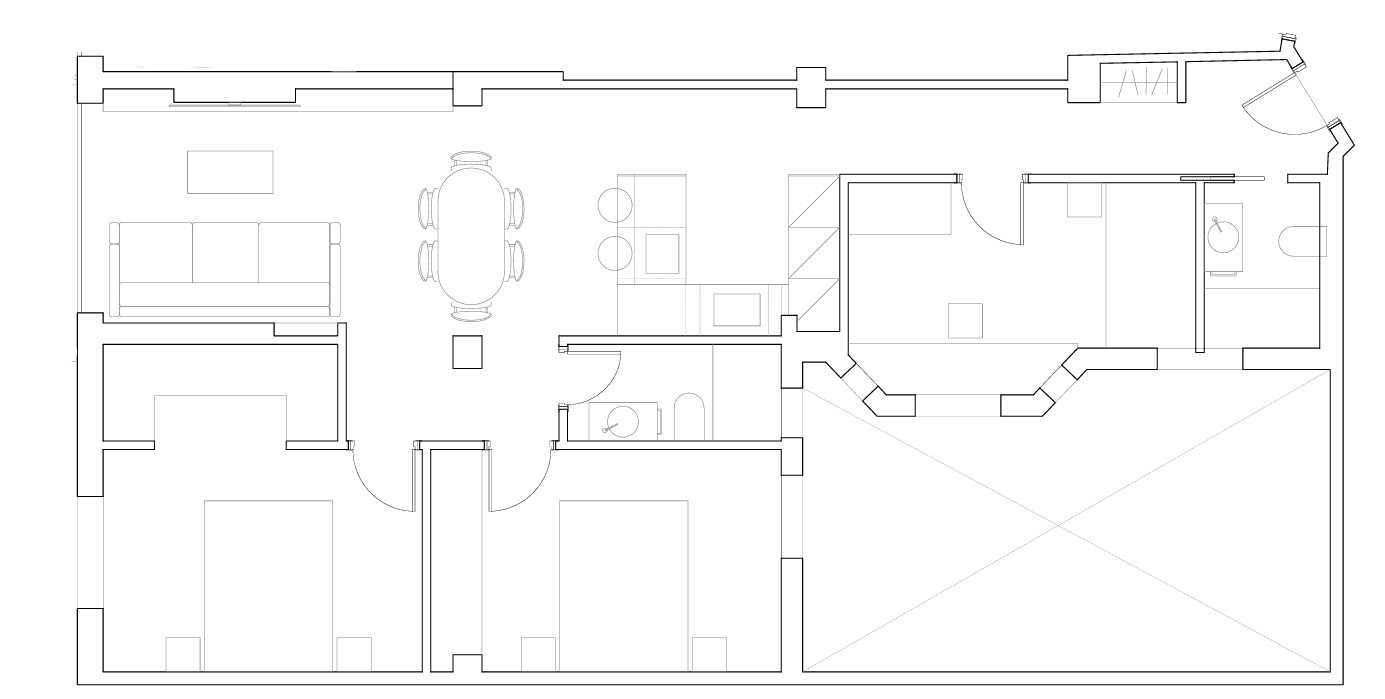 Plano del apartamento