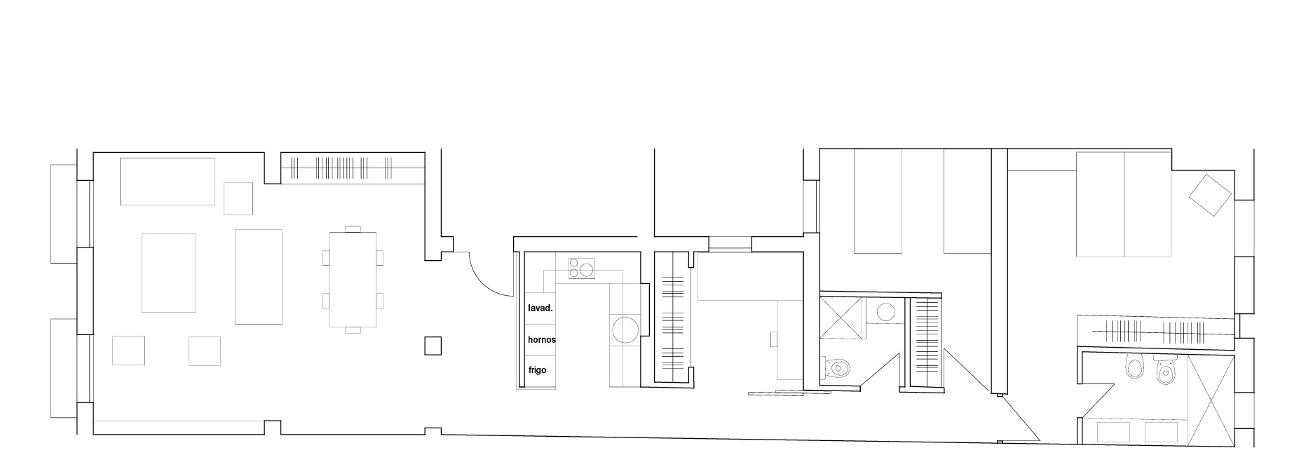 Plano del apartamento