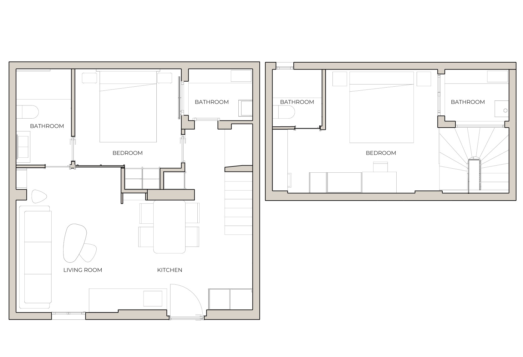 Plan of the apartment