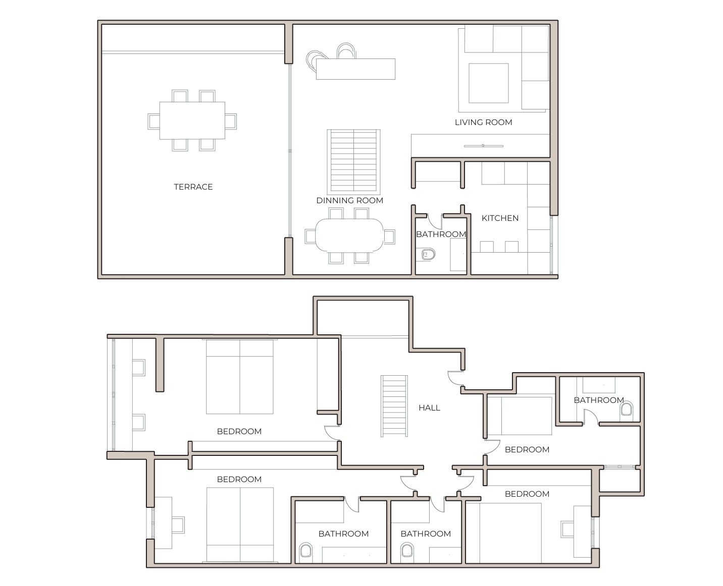 Plano del apartamento
