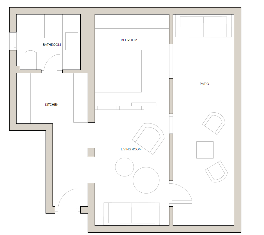 Plan of the apartment