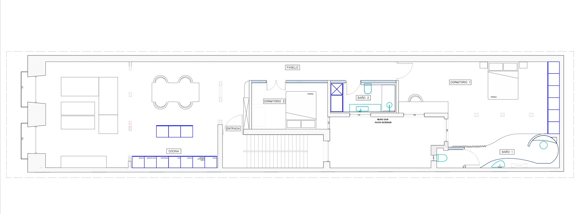 Plano del apartamento