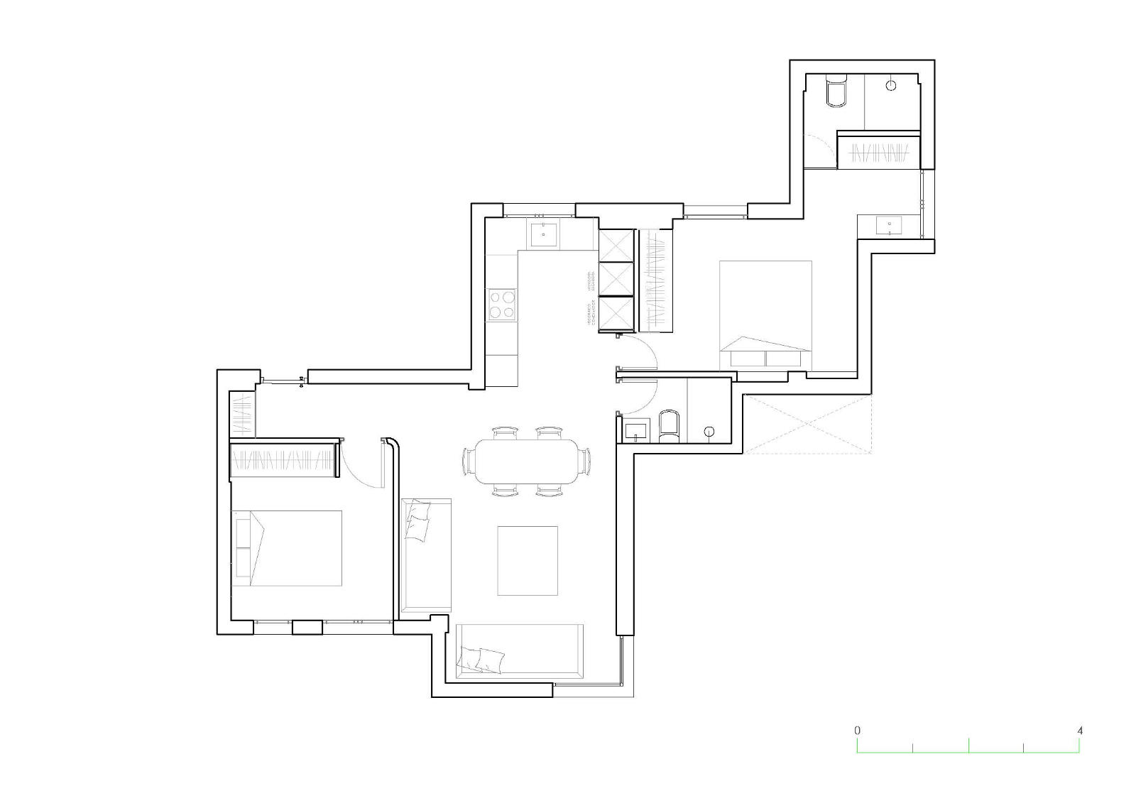 Plano del apartamento