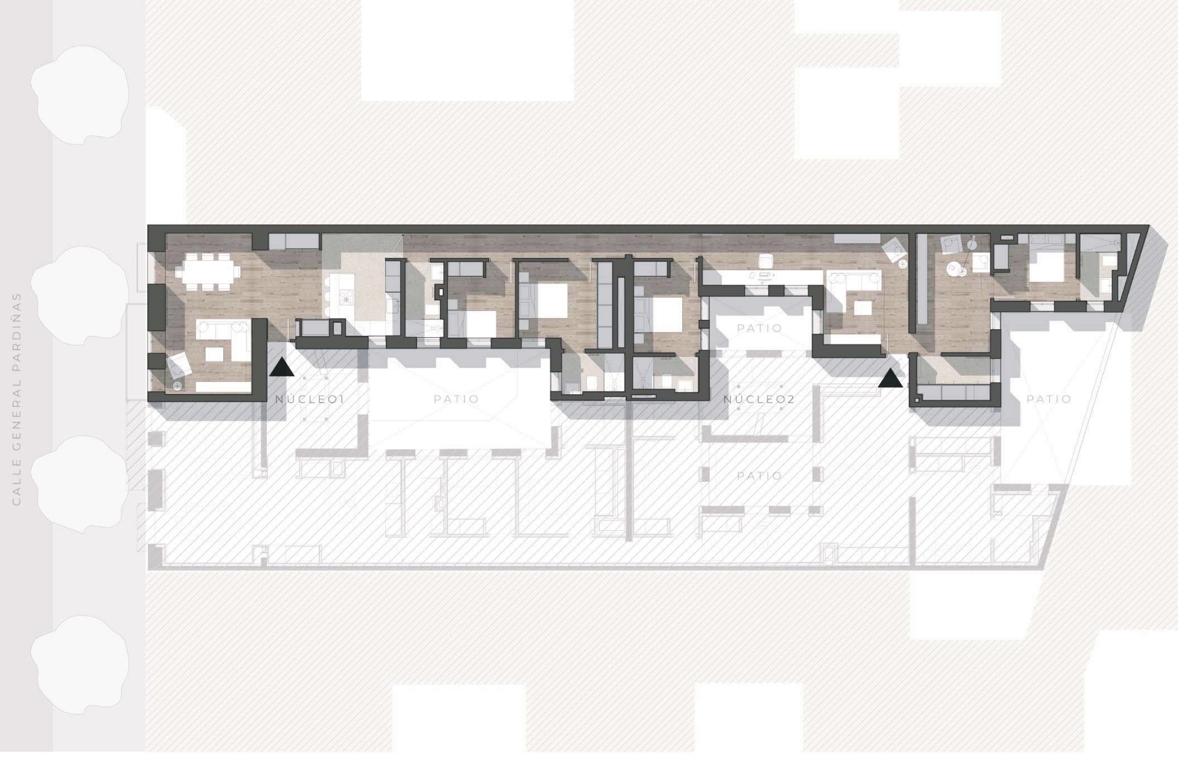 Plano del apartamento