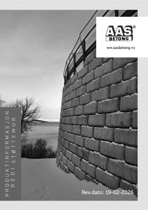 Produkt informasjon Redi Støttemur