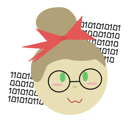 graphic of suz with glasses