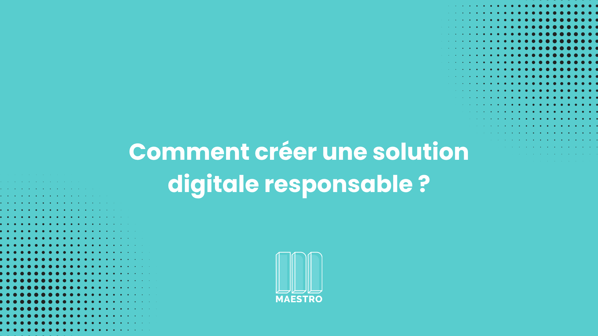 Thumbnail - Comment créer une solution digitale responsable ? avec Alexandre Mac, Directeur Produit chez Entourage