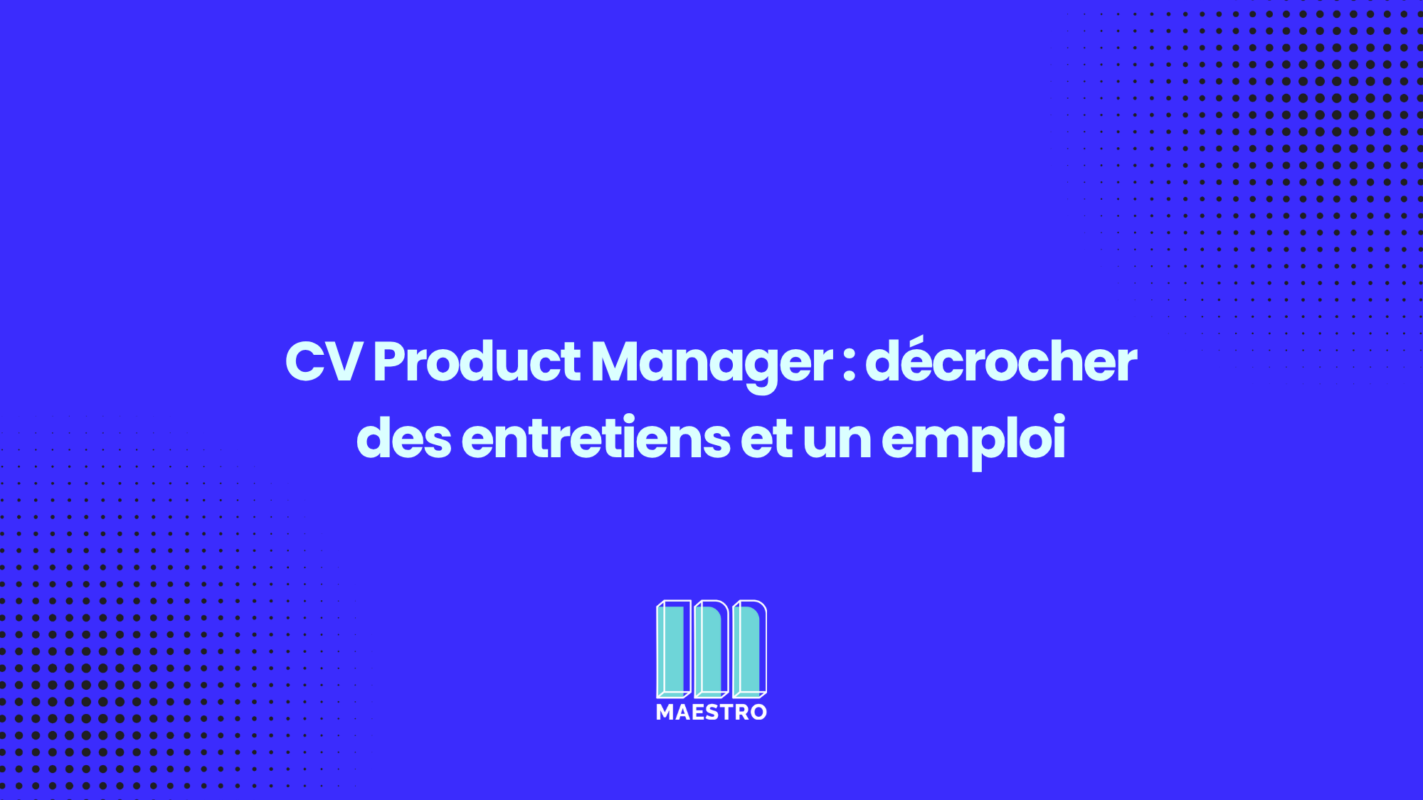 CV de Product Manager_décrocher des entretiens et un emploi_main_image