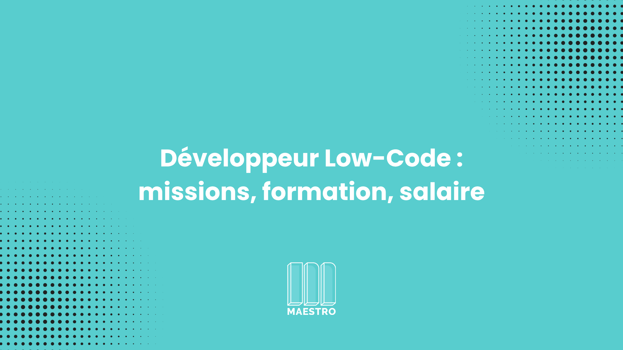 Illustration dev low-code