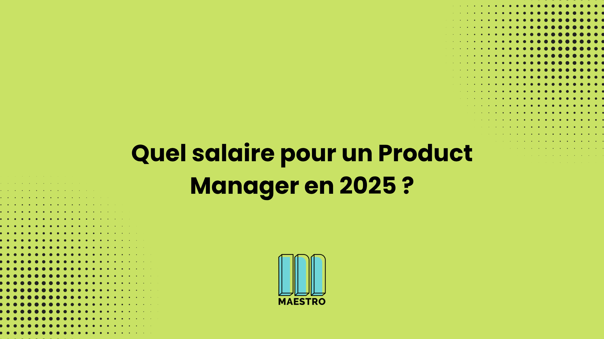 Salaire product Manager