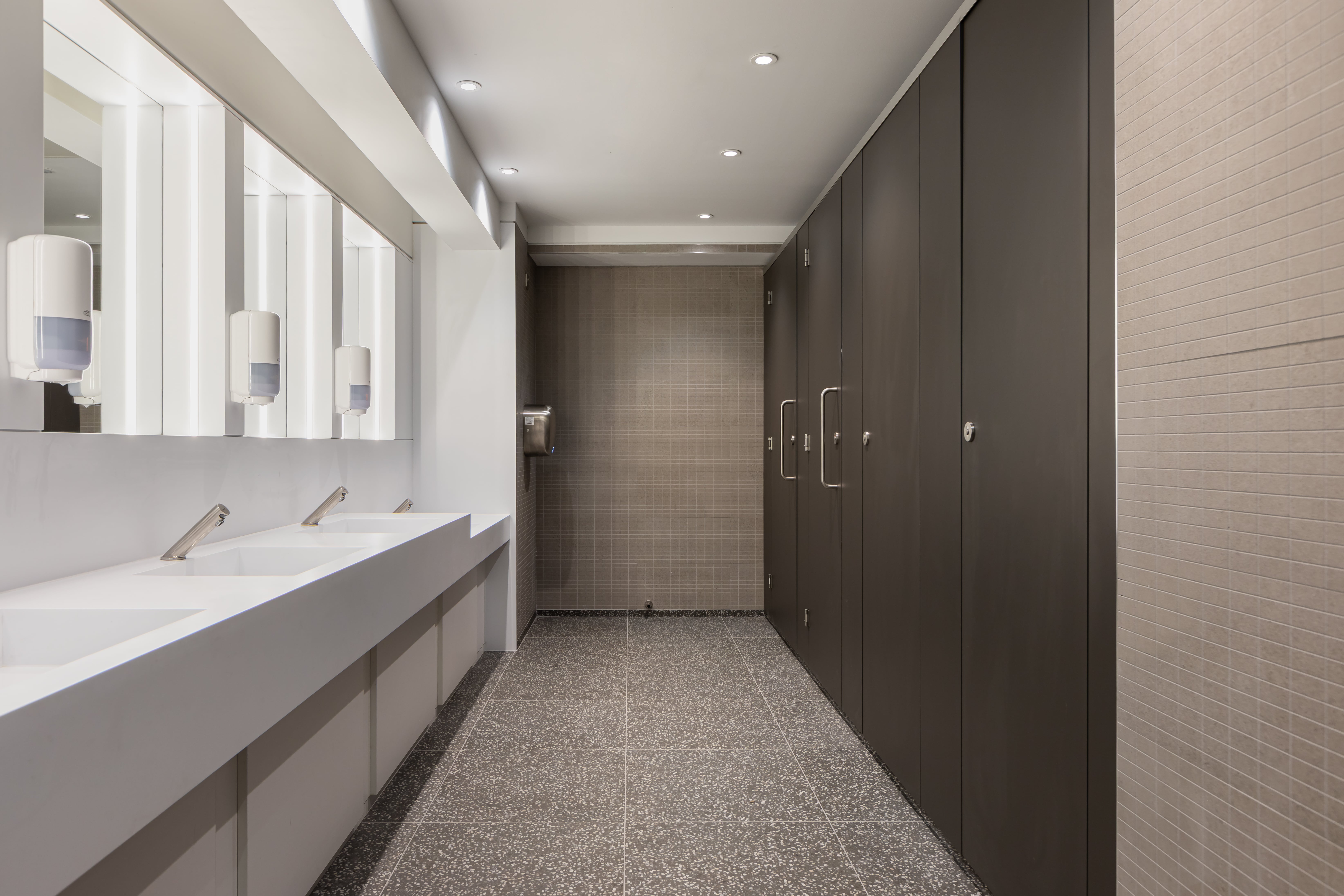 Extension block to community building