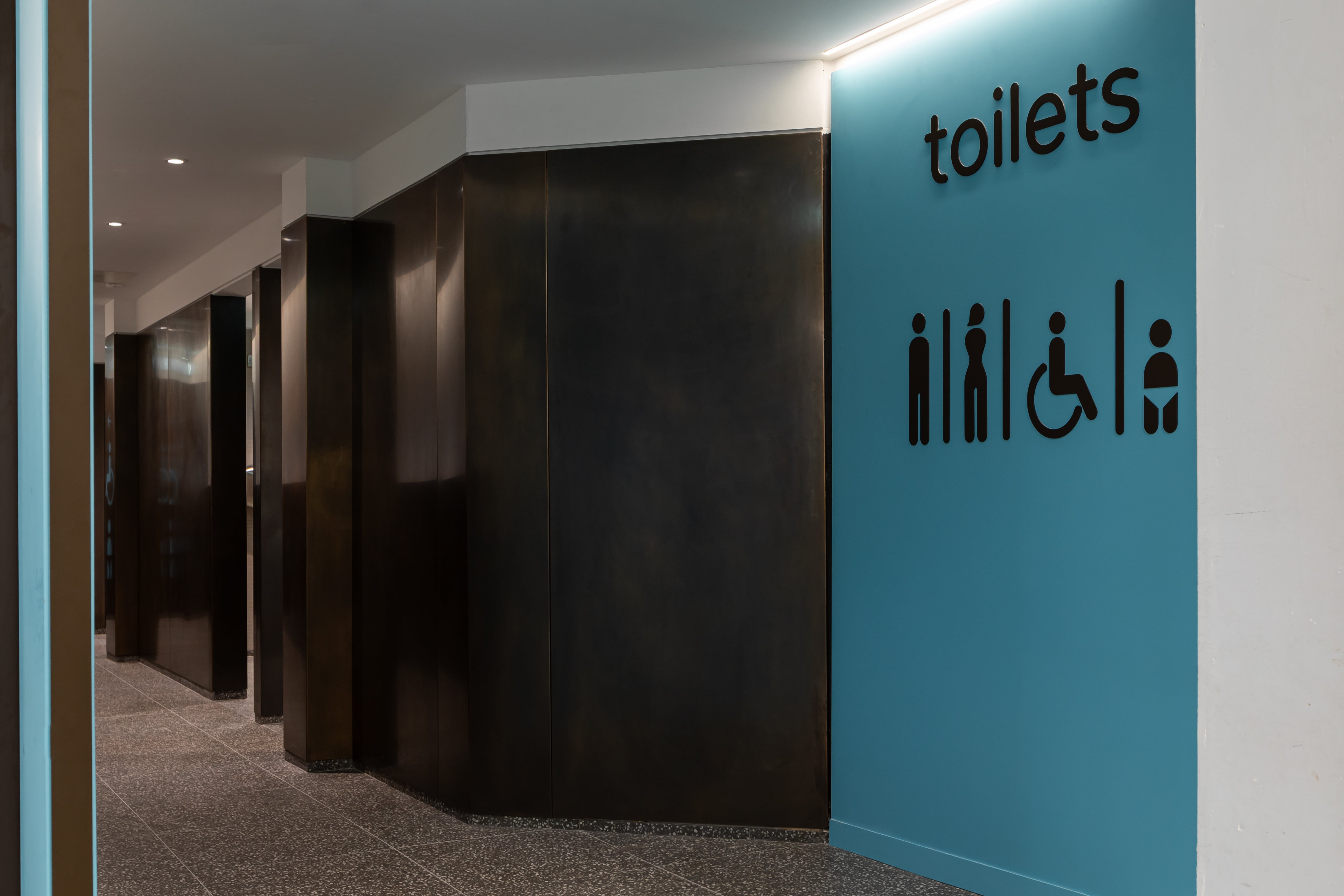 Extension block to community building