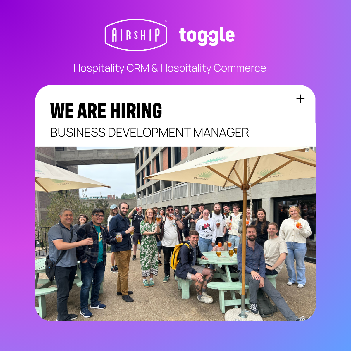 We're Hiring: Business Development Manager