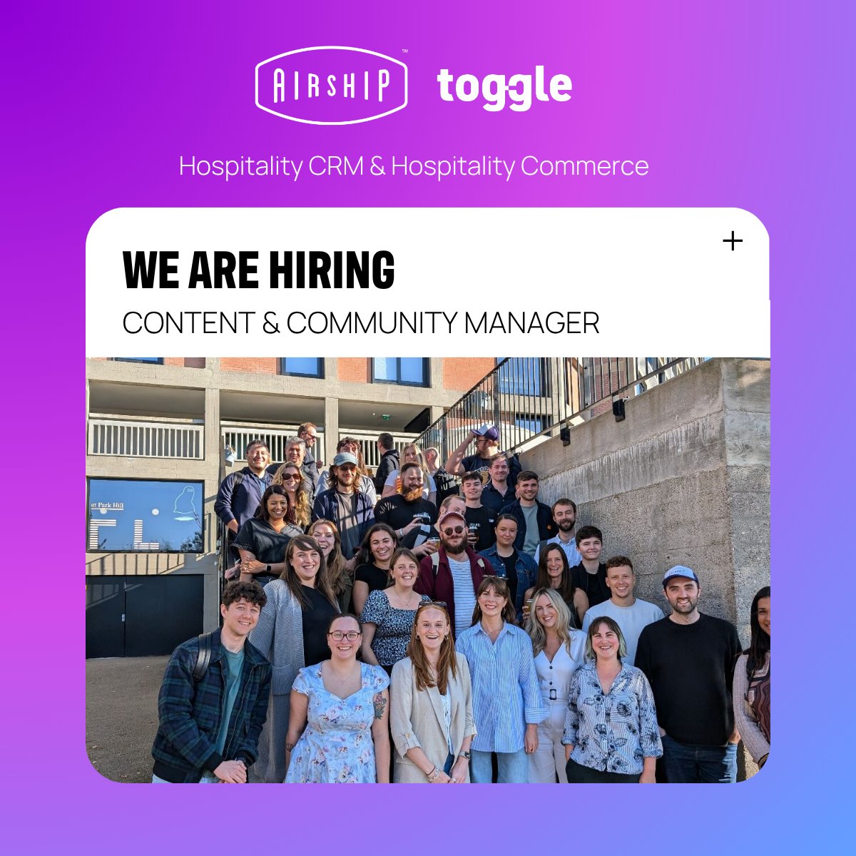 We're Hiring: Content & Community Manager