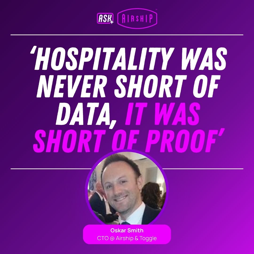 Hospitality was never short of data. It was short of proof.