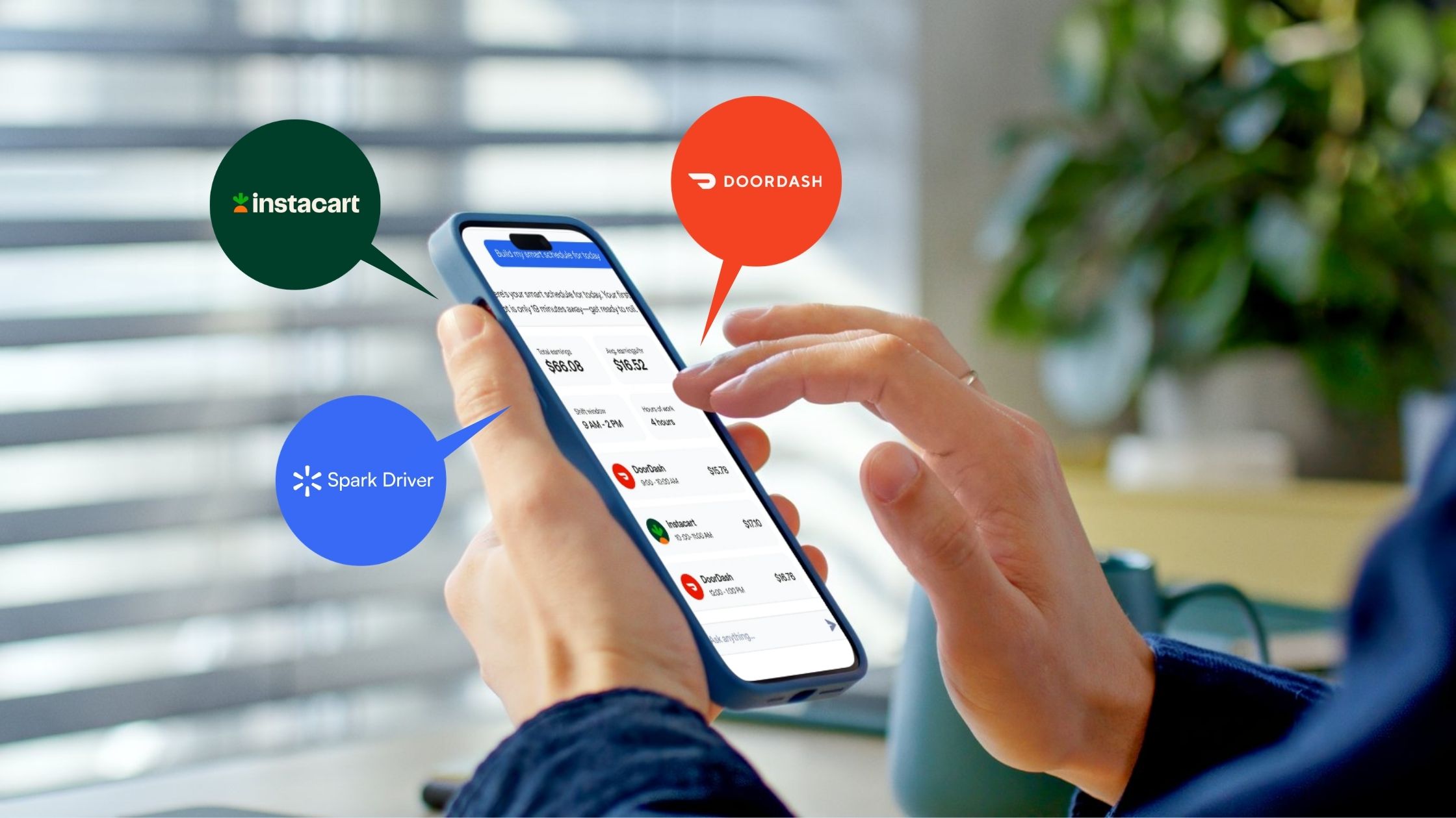 Multi-app gig driving guide — managing earnings across multiple delivery and rideshare platforms