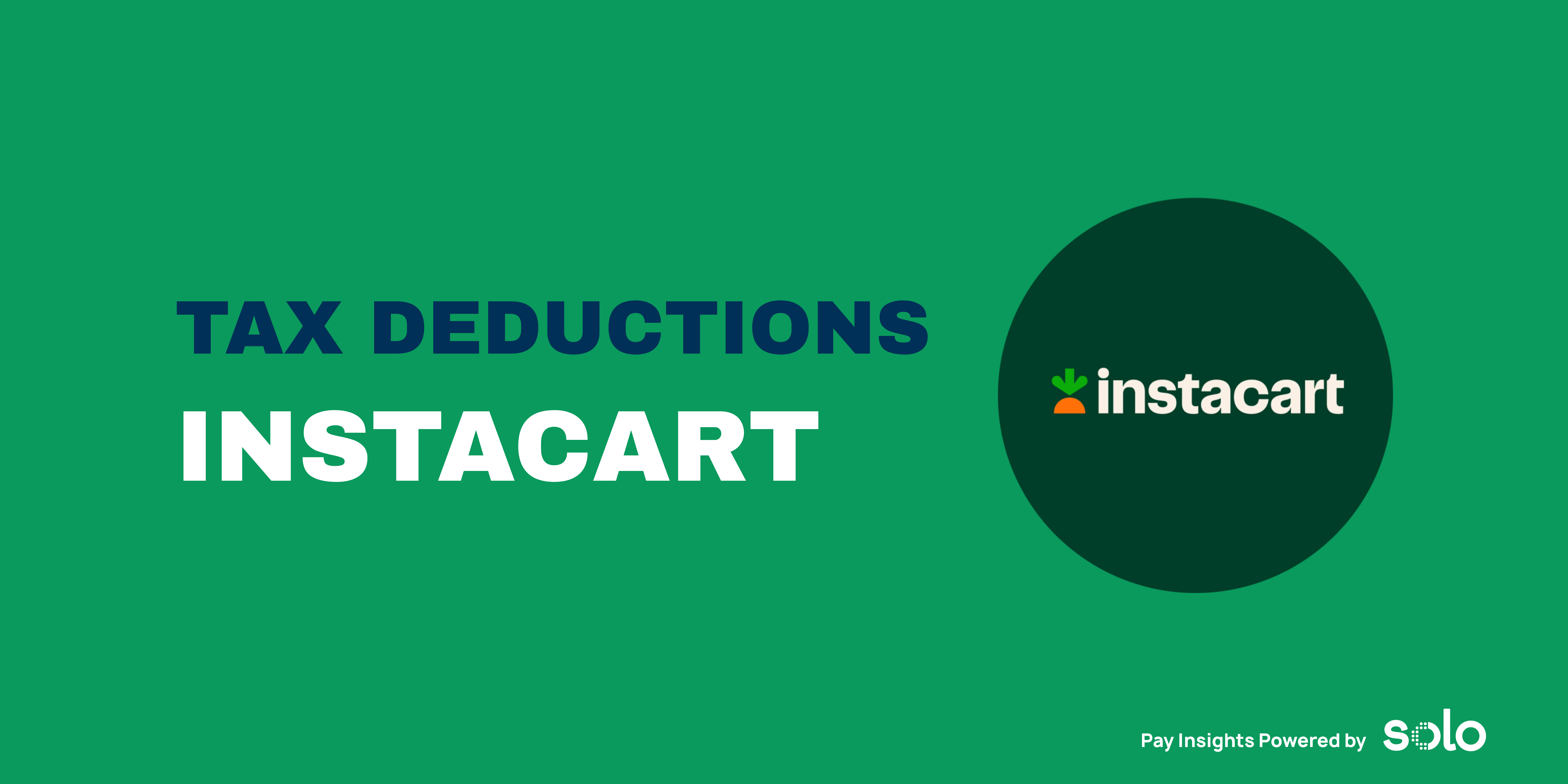 Instacart Shopper Tax Deductions in 2026