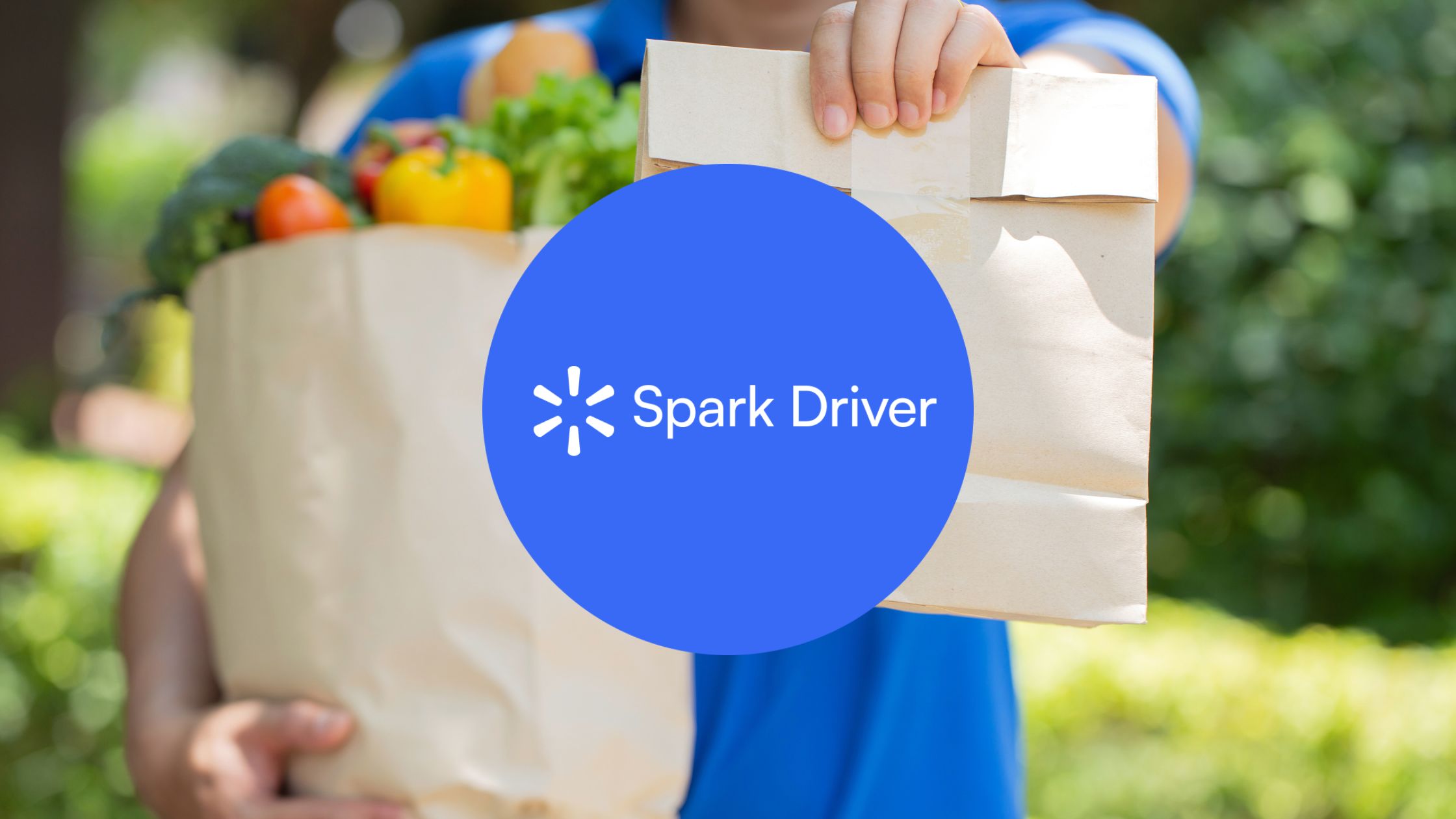 An image of a female delivery driver working for Favor Delivery